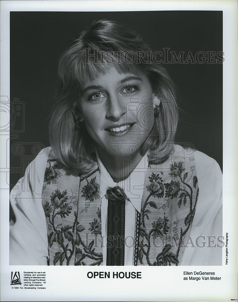 1989 Press Photo &quot;Open House&quot; starring Ellen DeGeneres- Historic Images