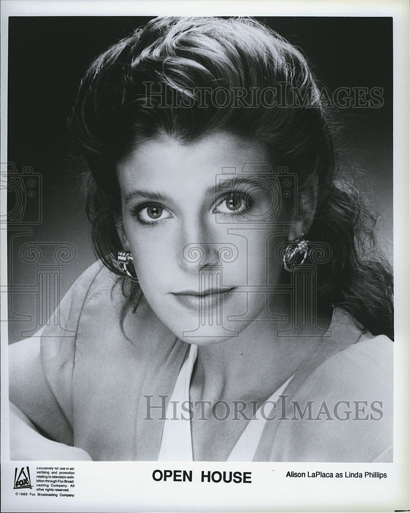 1989 Press Photo &quot;Open House&quot; Alison LaPlacia- Historic Images