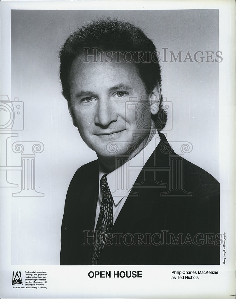 1989 Press Photo &quot;Open House&quot; Philip Charles MacKenzie- Historic Images