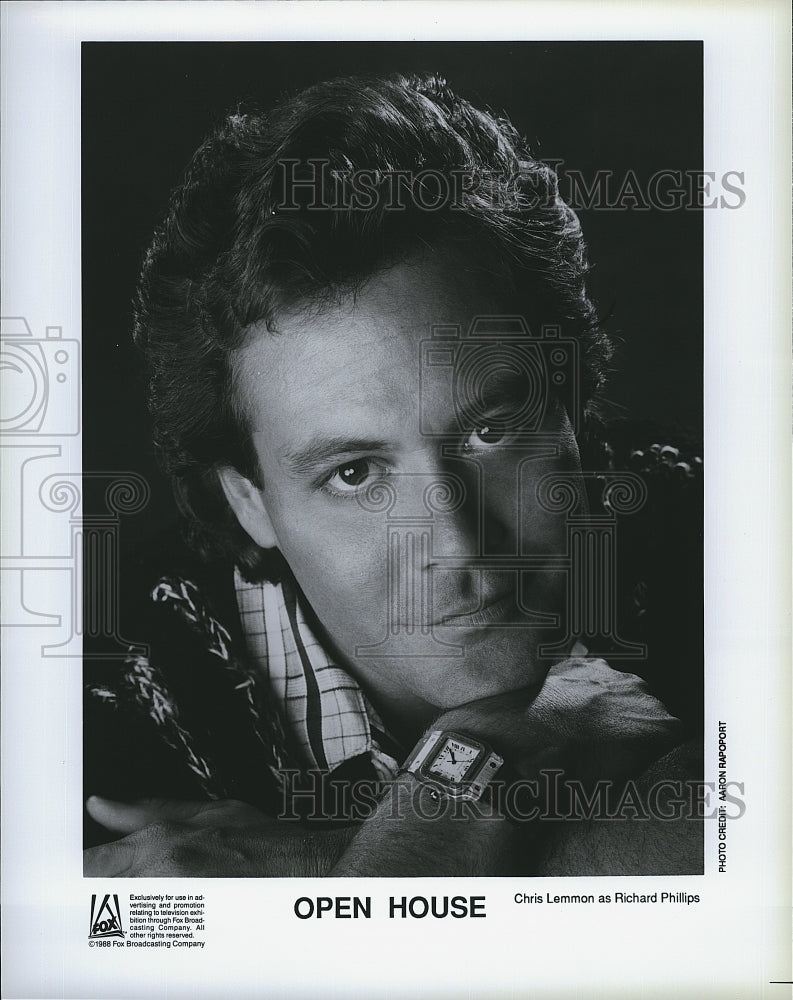 1989 Press Photo &quot;Open House&quot; starring Chris Lemmon- Historic Images