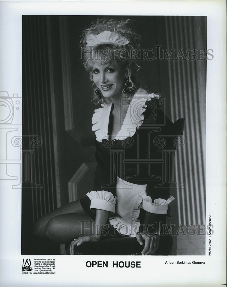 1988 Press Photo Arleen Sorkin American Actress Open House Television Sitcom- Historic Images