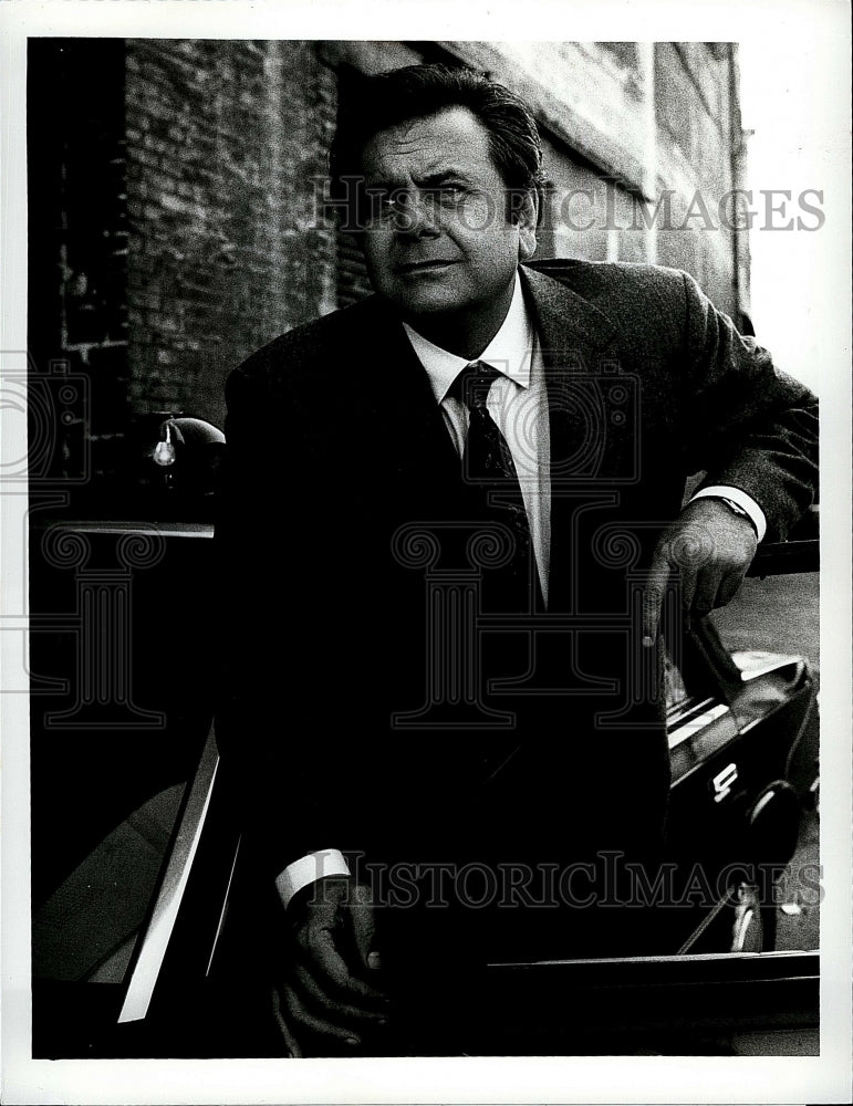 1987 Press Photo Paul Sorvino American Actor Oldest Rookie Television Show TV- Historic Images