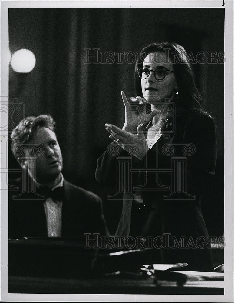 1991 Press Photo Marlee Matlin American Actress Reasonable Doubts TV Series Show- Historic Images