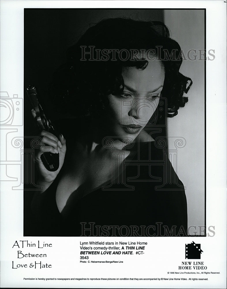 1996 Press Photo A Thin Line Between Love and Hate Lynn Whitfield- Historic Images