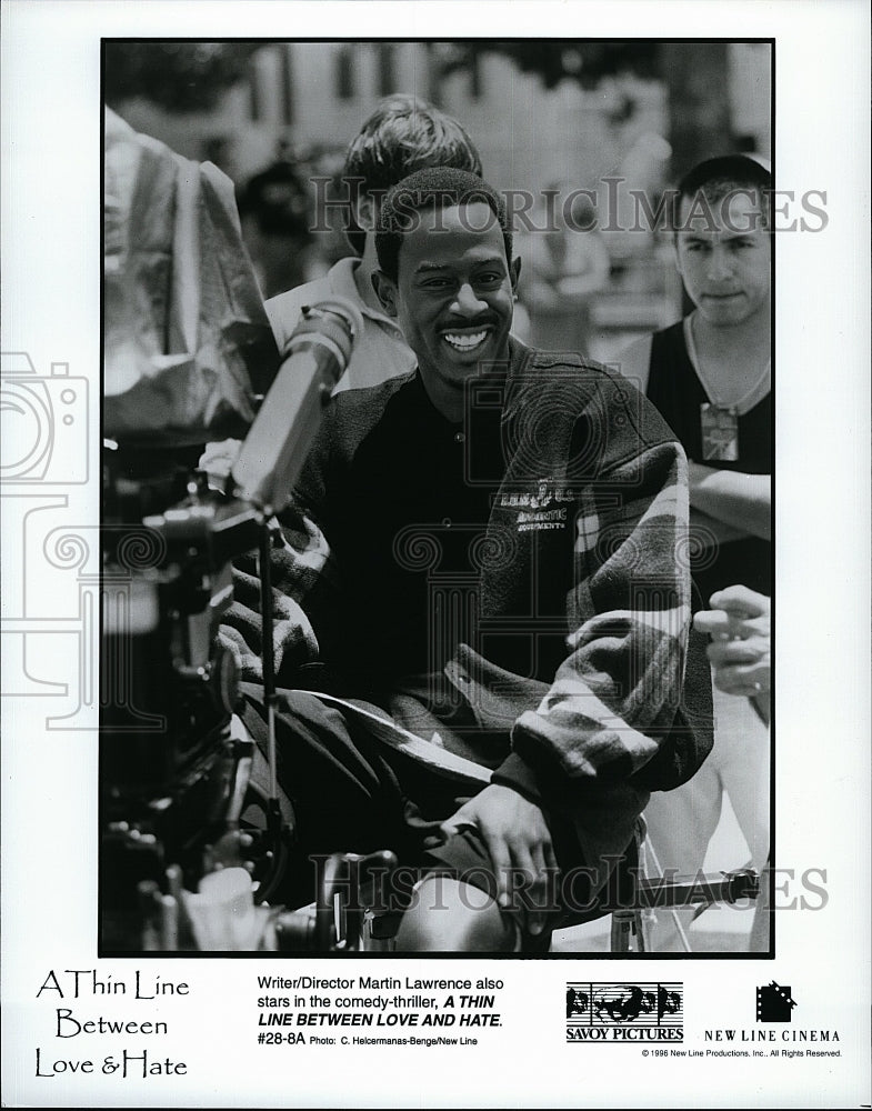 1996 Press Photo A Thin Line Between Love and Hate Martin Lawrence - Historic Images