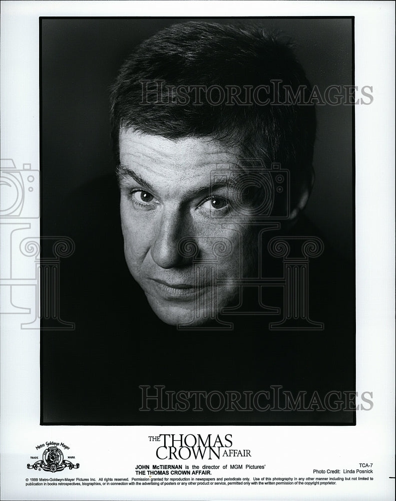 1999 Press Photo John McTiernan Director of &quot;The Thomas Crown Affair&quot;- Historic Images