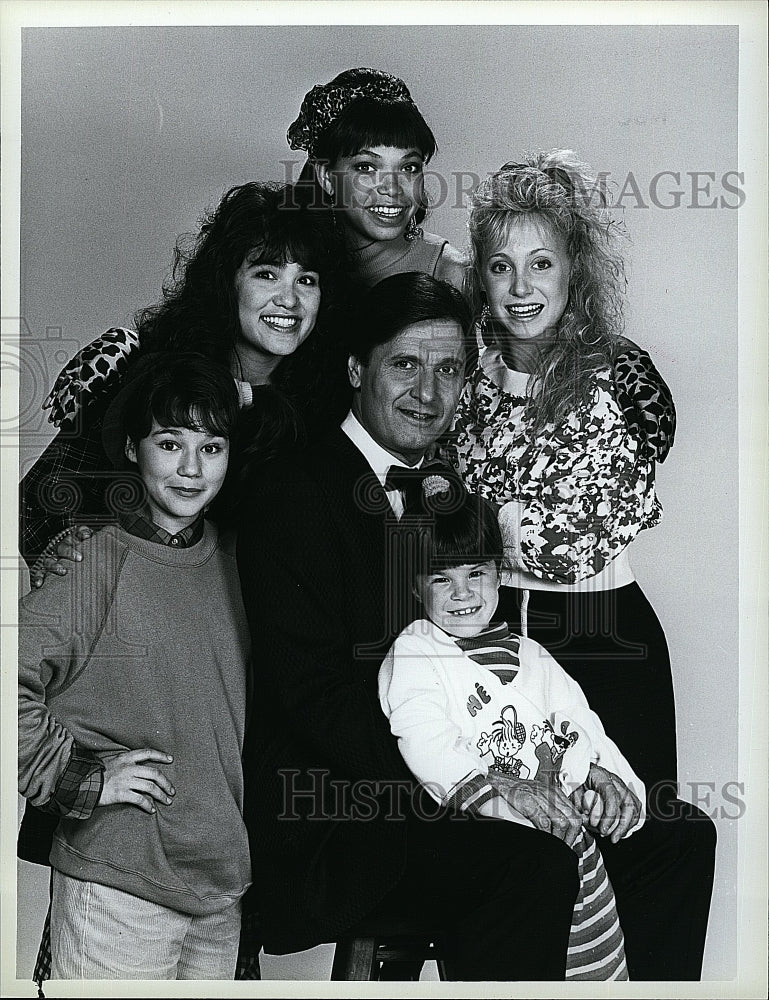 1987 Press Photo Rags to Riches&#39; Cast Members Joseph Bologna &amp; Heidi Ziegler- Historic Images