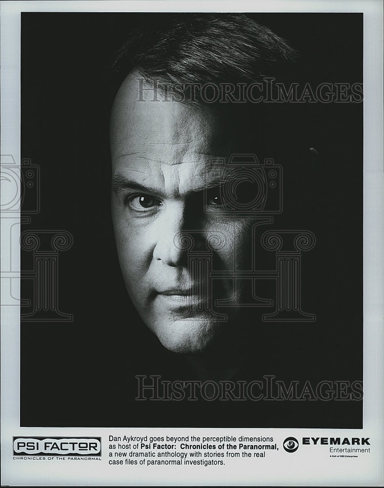 Press Photo Dan Aykroyd American Actor Host Psi Factor Chronicles Paranormal- Historic Images