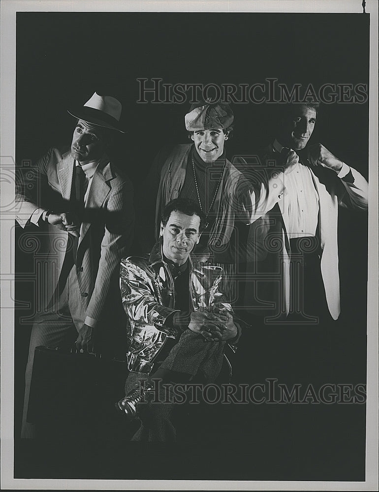 1989 Press Photo Scott Bakula and Dean Stockwell in &quot;Quantum Leap&quot;- Historic Images