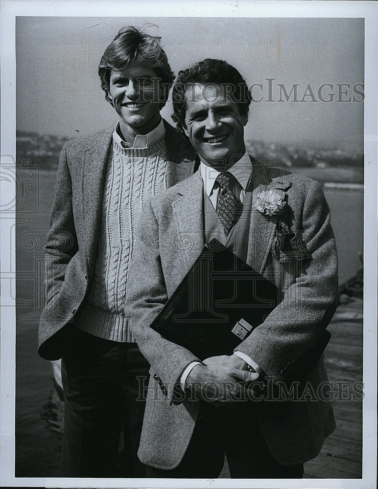 1983 Press Photo Marshall Colt, Ben Murphy &quot;Lottery!&quot;- Historic Images