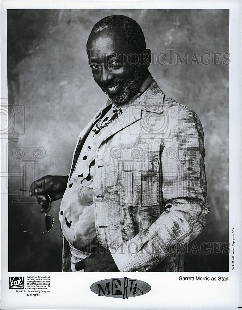 1993 Press Photo Garret Morris as Stan on &quot;Martin&quot;- Historic Images