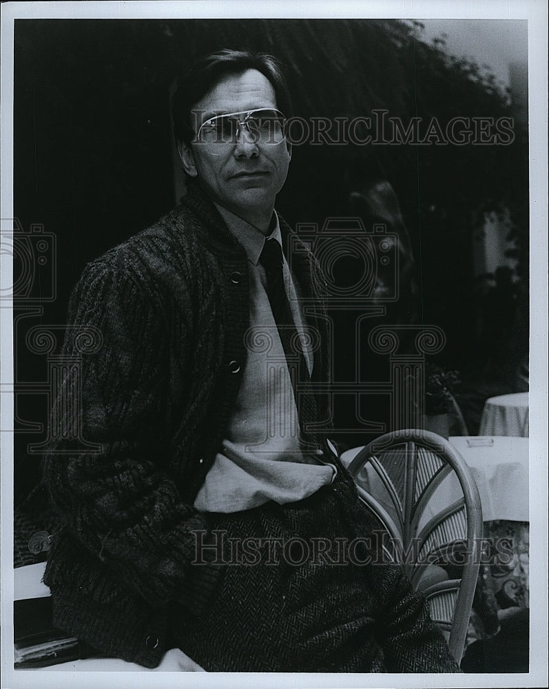 Press Photo Andrei Konchalovsky Director Sitting- Historic Images