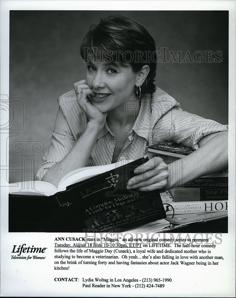 1998 Press Photo Ann Cusak in &quot;Maggie&quot;- Historic Images