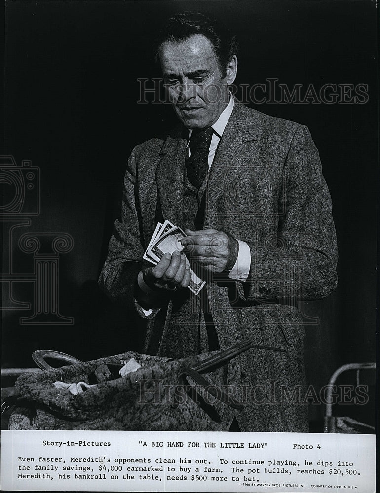 1966 Press Photo Henry Fonda in &quot;A Big Hand for the Little Lady&quot;- Historic Images