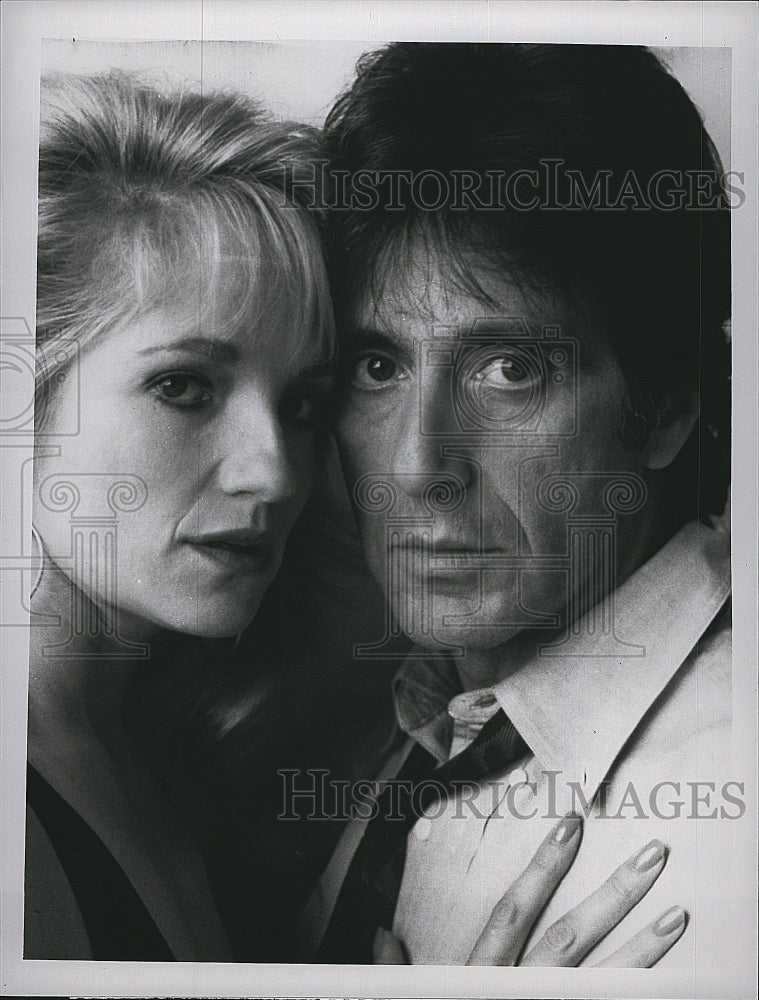 1991 Press Photo Ellen Barkin, Al Pacino &quot;Sea of Love&quot;- Historic Images