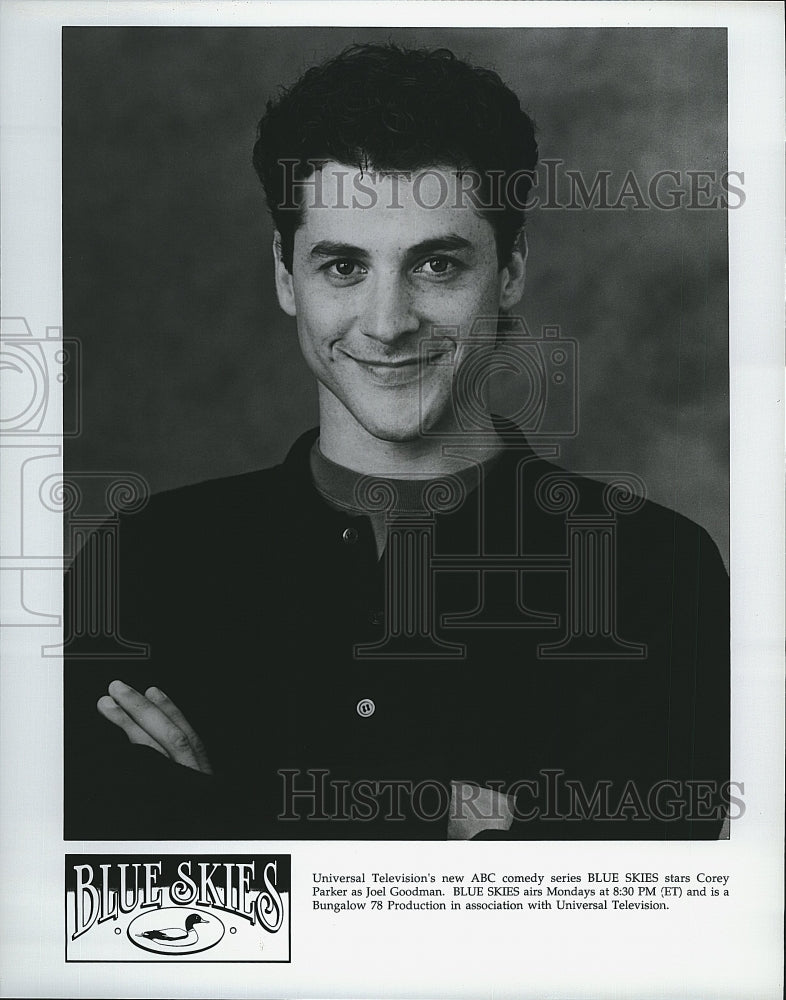 Press Photo Corey Parker Actor in "Blue Skies"