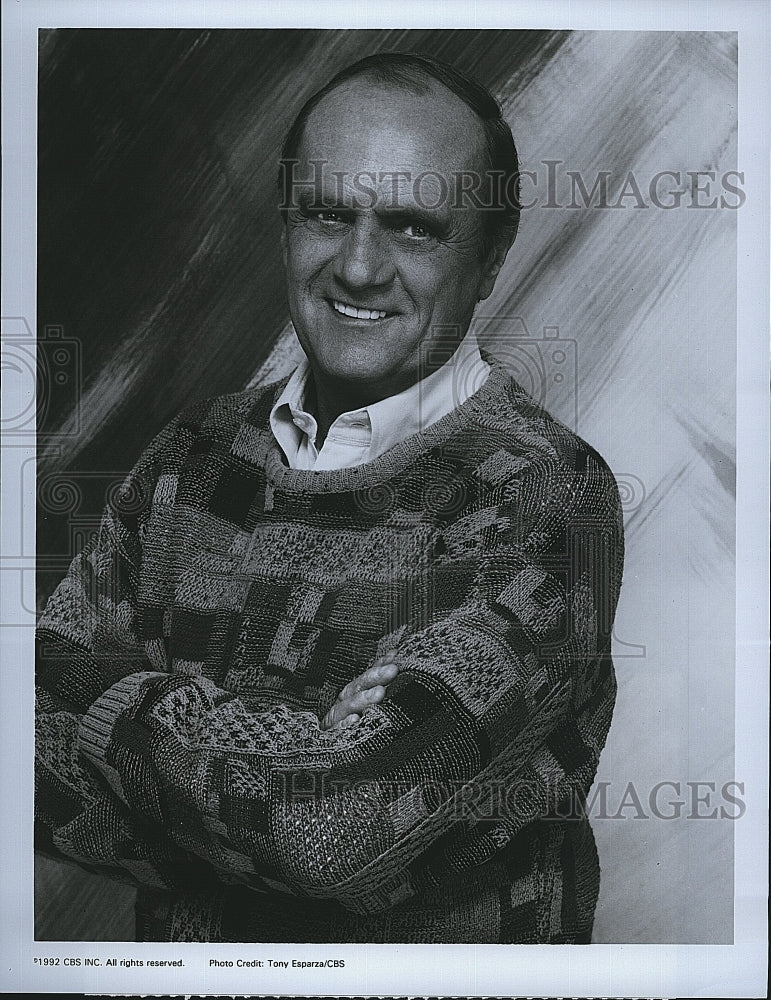 1992 Press Photo Bob Newhart Actor in &quot;Bob&quot;- Historic Images