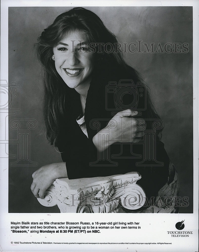 1993 Press Photo Mayim Bialik in "Blossom"- Historic Images