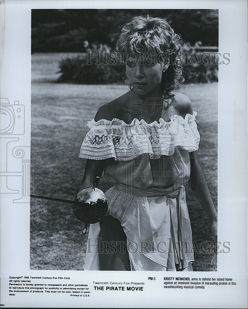 1982 Press Photo Kristy McNichol &quot;The Pirate Movie&quot;- Historic Images