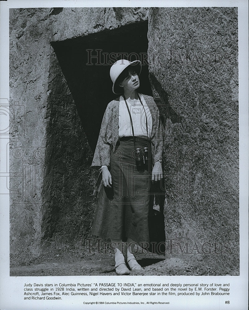 1984 Press Photo Judy Davis in &quot;A Passage to India&quot;- Historic Images