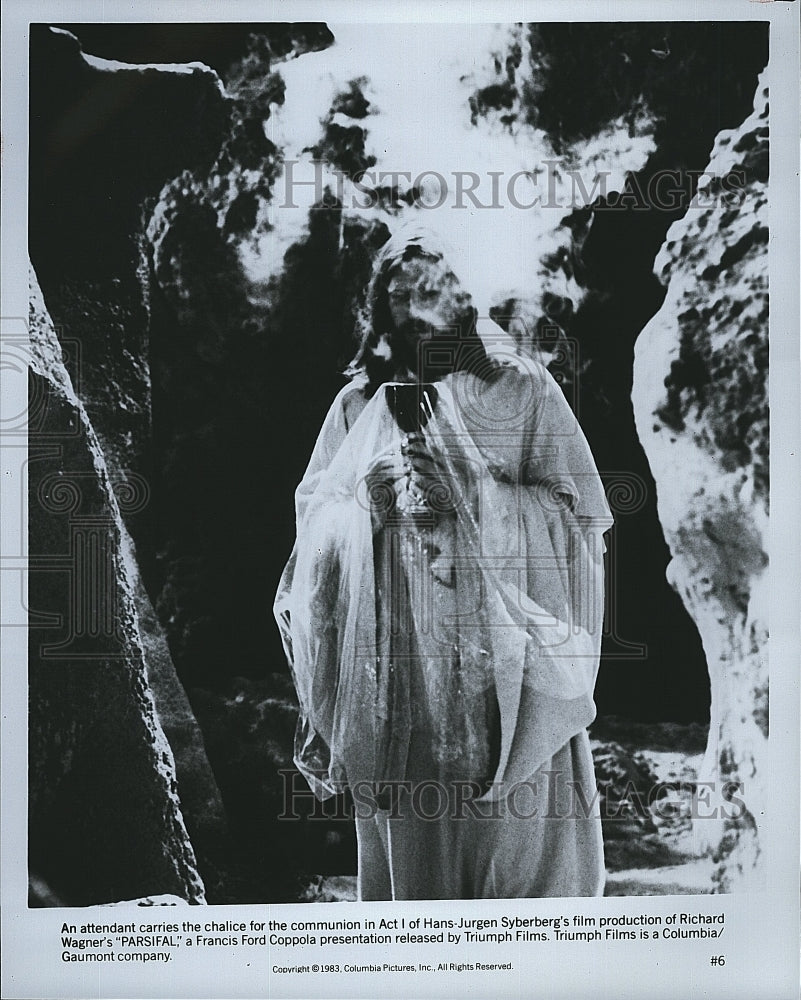 1983 Press Photo Scene From Movie &quot;Parsifal&quot;- Historic Images