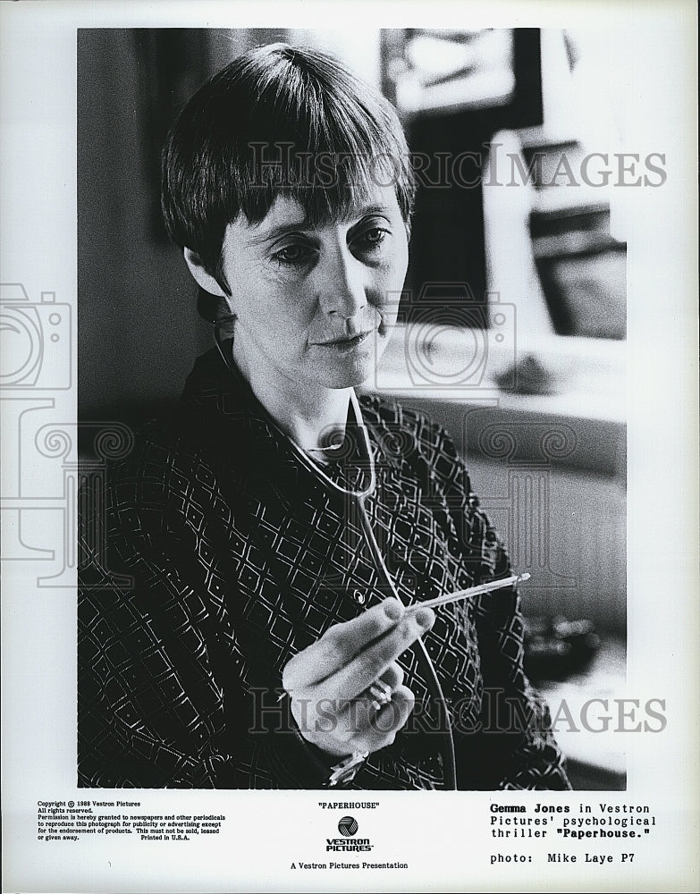 1988 Press Photo Gemma Jones in &quot;Paperhouse&quot;- Historic Images