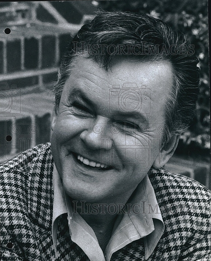 1975 Press Photo Actor Bob Crane- Historic Images