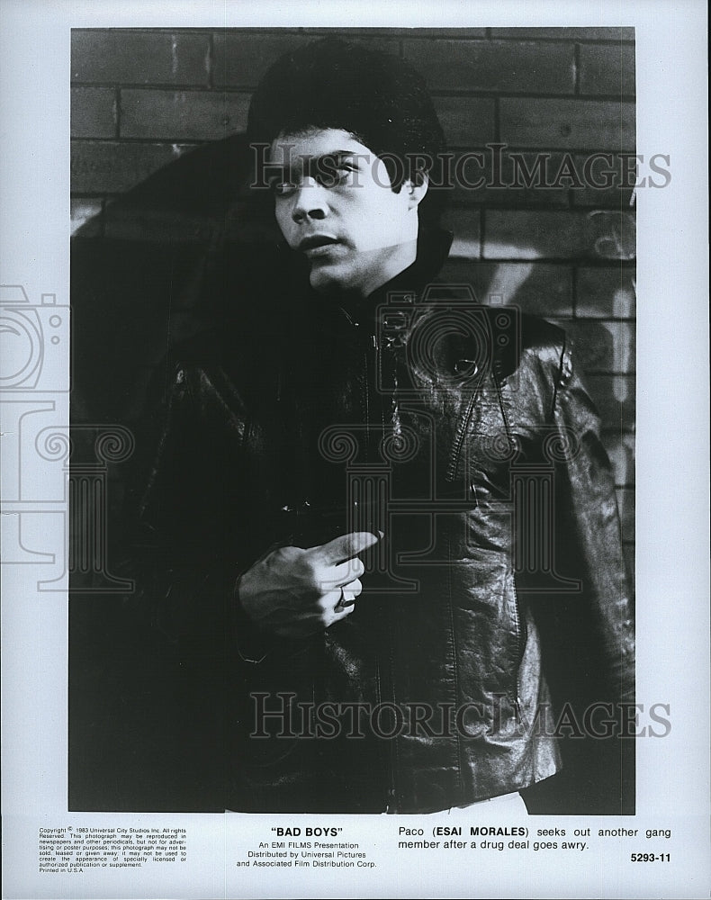 1983 Press Photo Esai Morales in &quot;Bad Boys&quot;- Historic Images