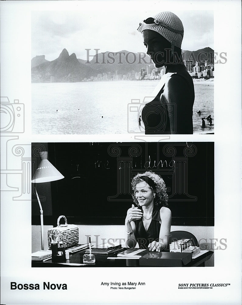 2000 Press Photo Amy Irving in &quot;Bossa Nova&quot;- Historic Images