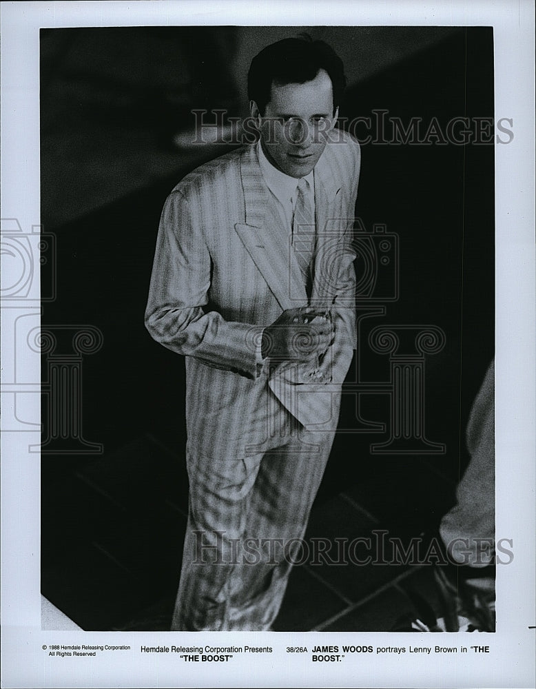 1988 Press Photo James Woods as Lenny Brown in &quot;The Boost&quot;.- Historic Images