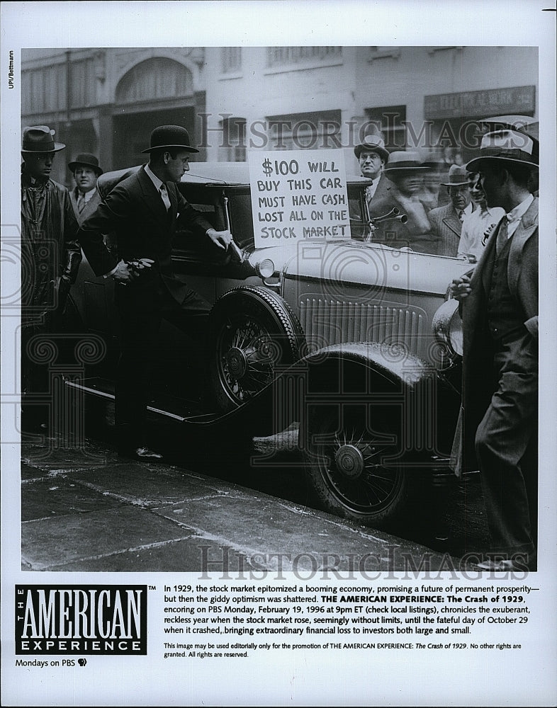 1996 Press Photo Scene From &quot;The American Experience&quot; - Historic Images