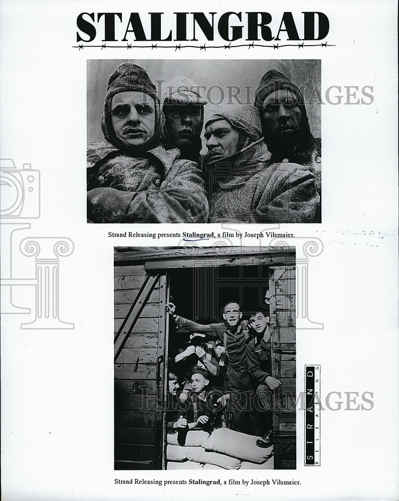 Press Photo Scenes From Stalingrad Film Movie Joseph Vilsmaier Director- Historic Images