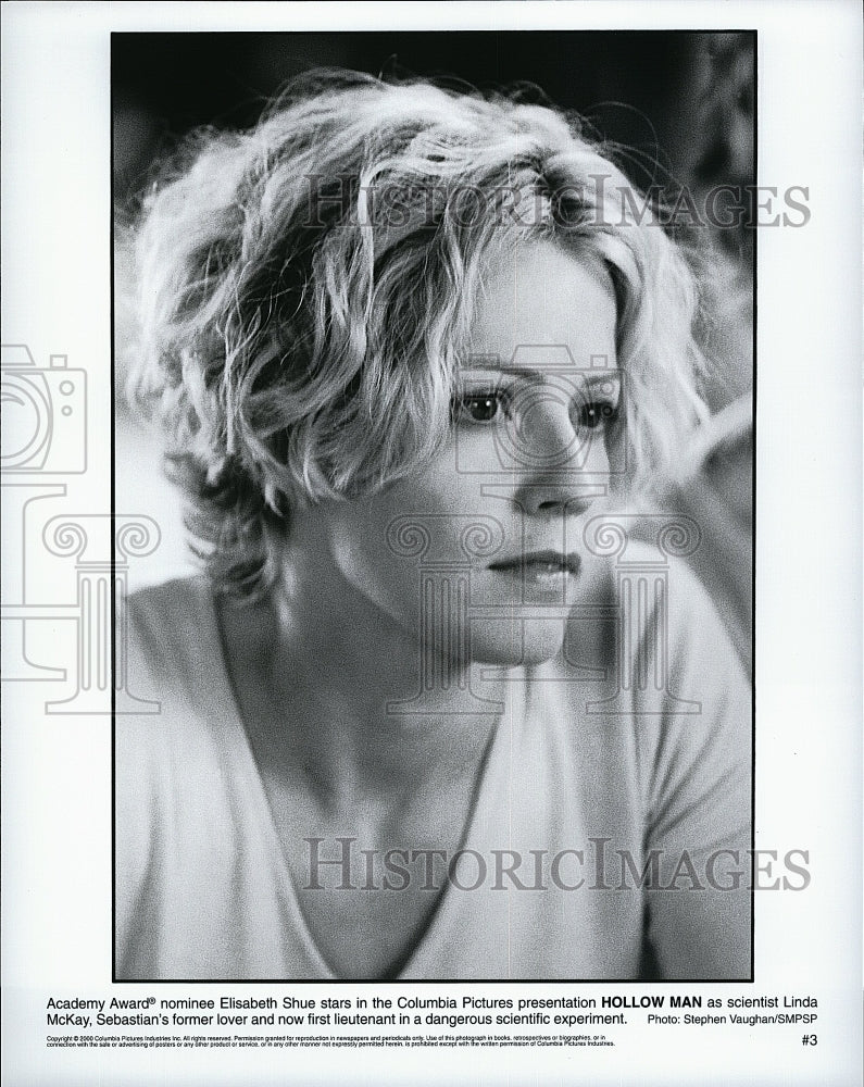 2000 Press Photo Elisabeth Shue in &quot;Hollow Man&quot;- Historic Images