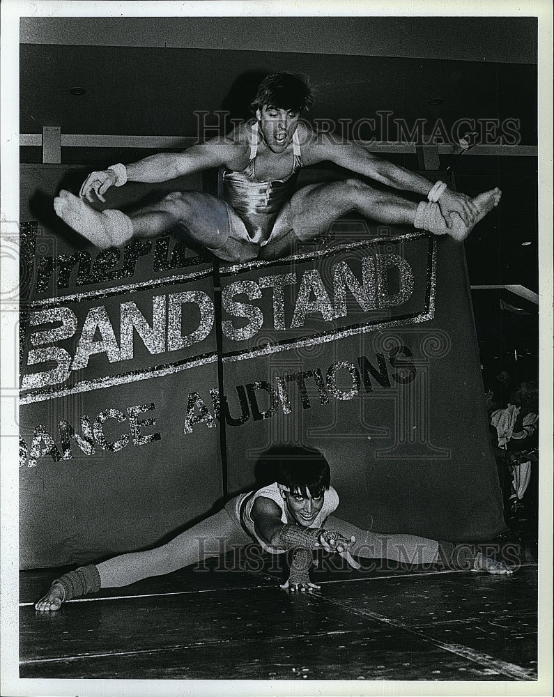 1987 Press Photo &quot;The New American Bandstand&quot; Audition- Historic Images