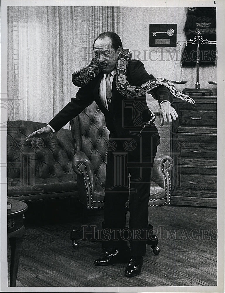 1988 Press Photo Sherman Hemsley in Amen- Historic Images