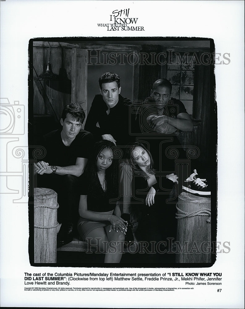 Press Photo Matthew Settle, Freddie Prinze, Jr., Mekhi Phifer in I Still Know Wh- Historic Images