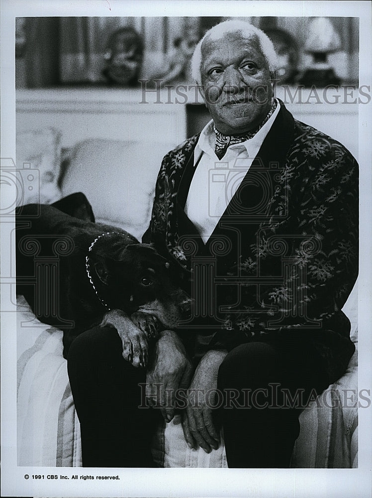 1991 Press Photo  &quot;The Royal Family&quot;  Redd Foxx stars- Historic Images