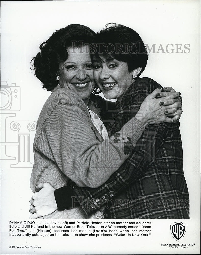 1992 Press Photo "Room For Two" Linda Lavin & Patricia Heaton- Historic Images