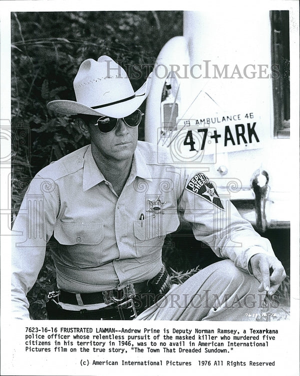 1976 Press Photo Andrew Prime in 