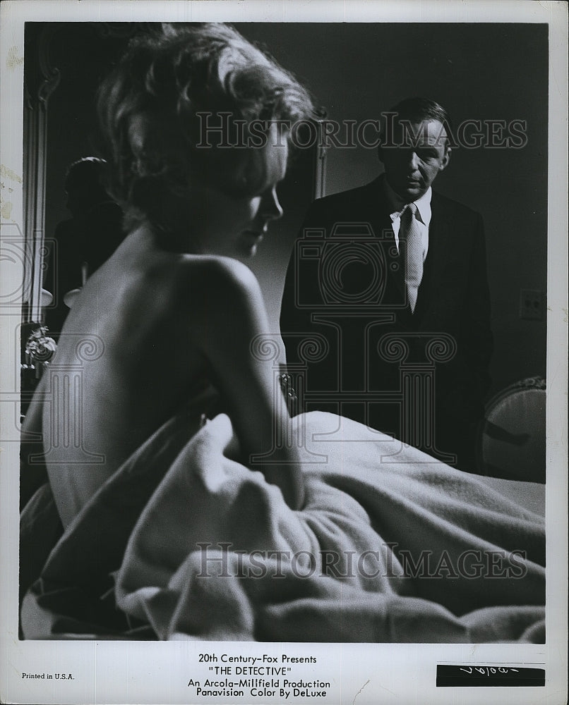 1968 Press Photo Frank Sinatra and Lee Remick in &quot;The Detective&quot;- Historic Images