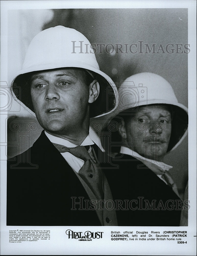 1983 Press Photo Heat and Dust Christopher Cazenove Patrick Godfrey- Historic Images