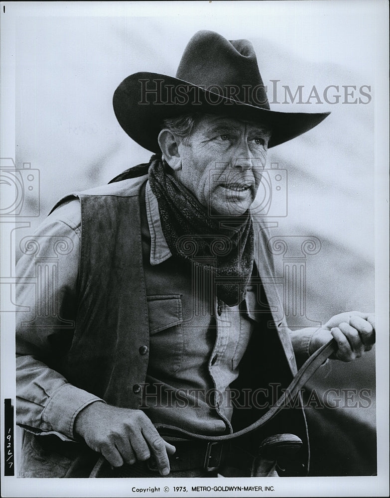 1975 Press Photo Movie Actor Andy Griffith in Hearts of the West- Historic Images