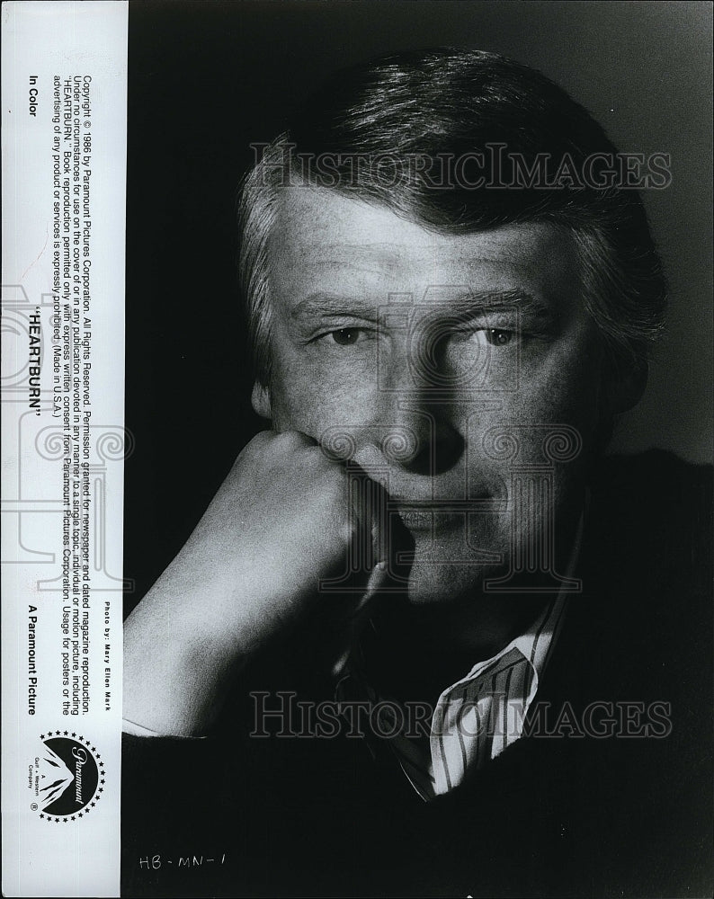 1986 Press Photo &quot;Heartburn&quot; starring Mike Nichols- Historic Images