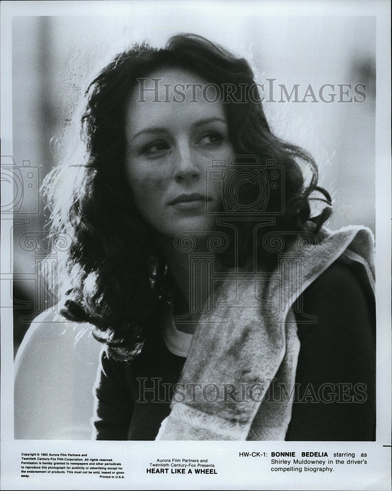 1983 Press Photo Bonnie Bedelia American Actress Heart Like Wheel Film Movie- Historic Images