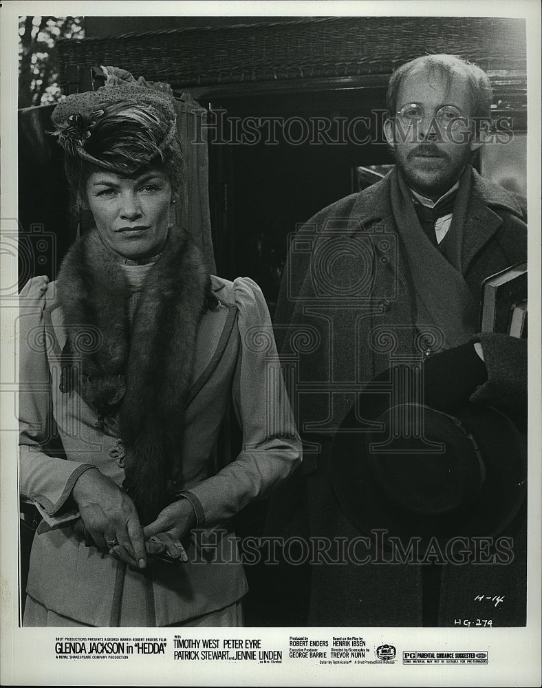 1976 Press Photo &quot;Hedda&quot; starring Glenda Jackson- Historic Images