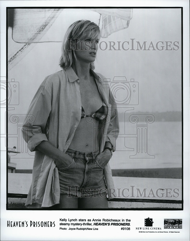 1996 Press Photo Kelly Lynch American Actress  Heaven's Prisoners Movie Film- Historic Images