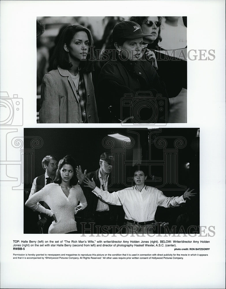 Press Photo The Rich Man&#39;s Wife Amy Holden Jones Halle Berry- Historic Images