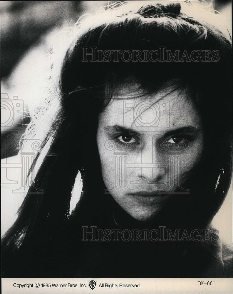 1985 Press Photo An actress in ht efilm &quot;Revolution&quot;- Historic Images