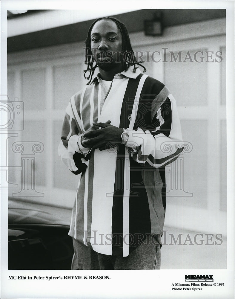 1997 Press Photo &quot;Rhyme and Reason&quot; starring MC Eiht- Historic Images