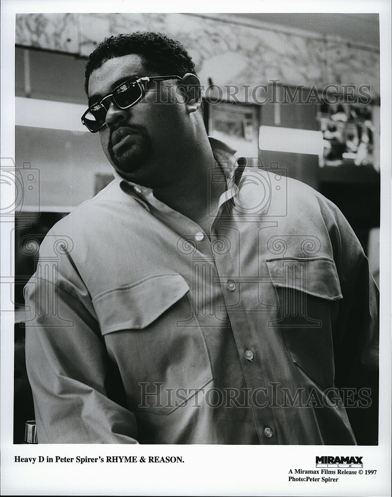 1997 Press Photo &quot;Rhyme and Reason&quot; starring Heavy D- Historic Images